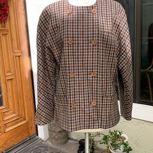 VINTAGE ESCADA Blazer Double Breast Dolman Sleeve